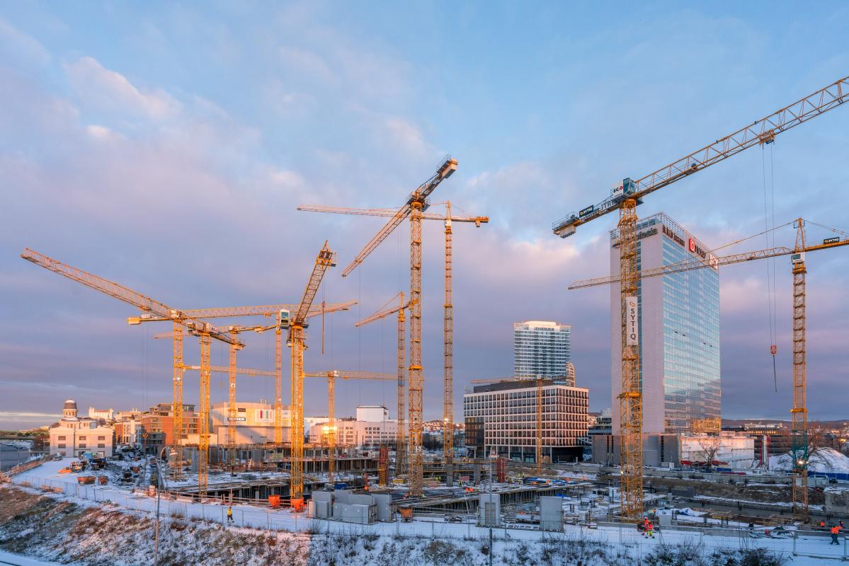 eurovea II construction